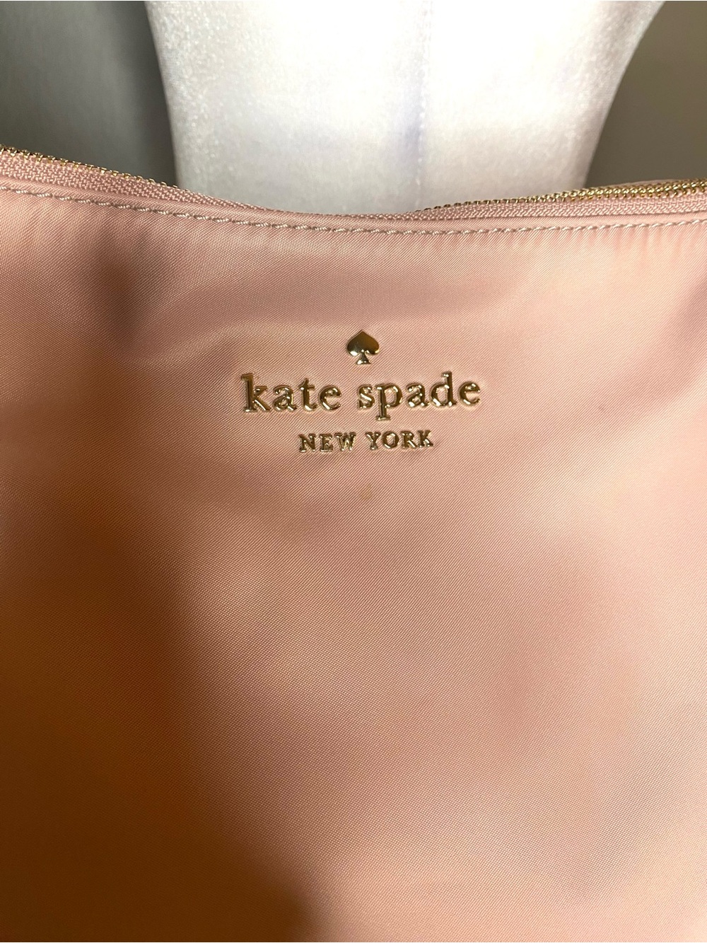 Kate Spade New York Watson Lane Maya Nylon Large Tote in Madison Rouge Pink - Picture 7 of 9